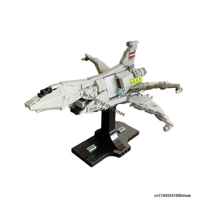 NEW Star Fox Great Fox Midi-Scale Building Block Model DIY Spaceship Military Sci-fi Movie Assembly Brick Kid Toy Christmas Gift
