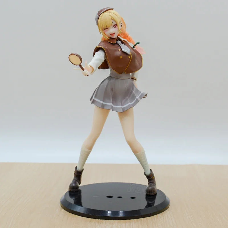 23cm My Dress-Up Darling Marin Kitagawa Race Queen Anime Figure Sono Bisque Doll wa Koi wo Suru Action Figure Model Doll Toys