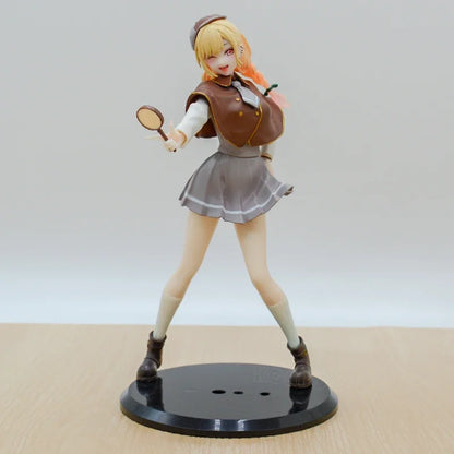 23cm My Dress-Up Darling Marin Kitagawa Race Queen Anime Figure Sono Bisque Doll wa Koi wo Suru Action Figure Model Doll Toys