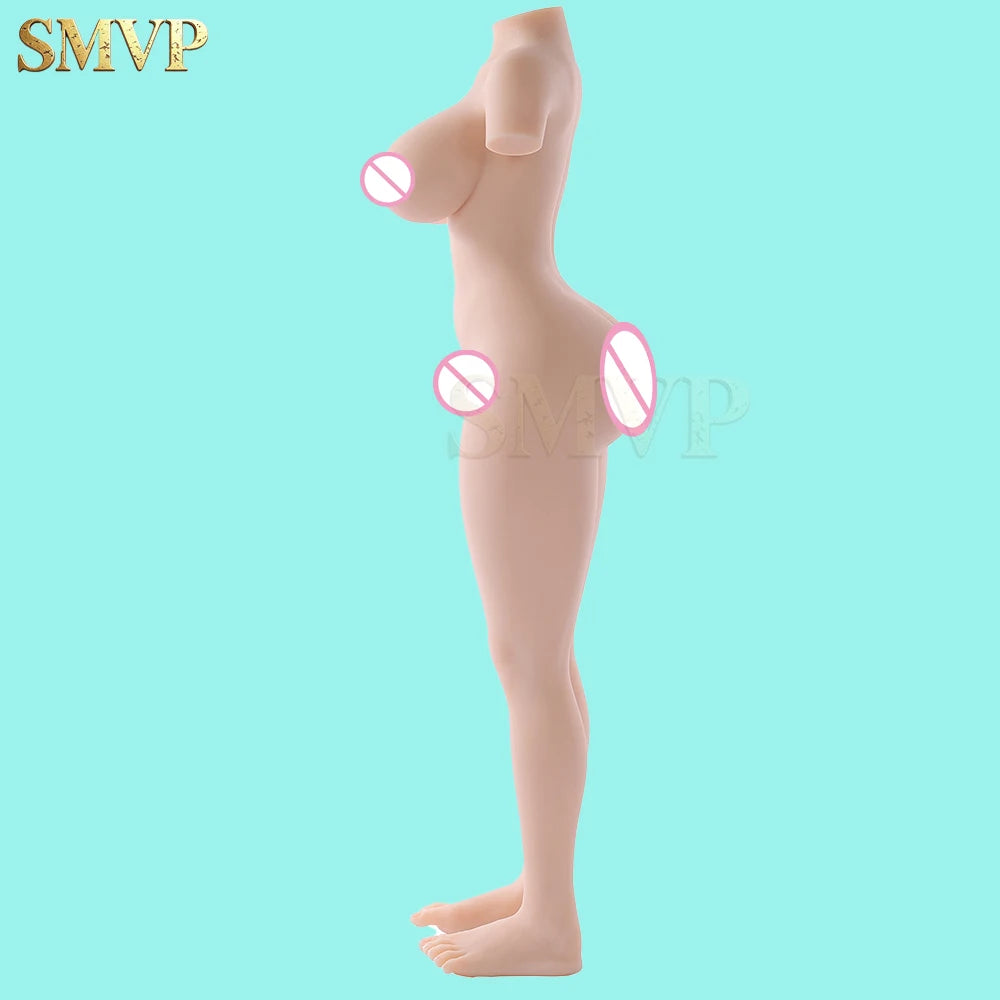SMVP - High Quality Sex Doll 12KG Men's Masturbator, High Quality Half Body Doll 3D Vaginal Anal Adult Sex Toy 18+Sex Store