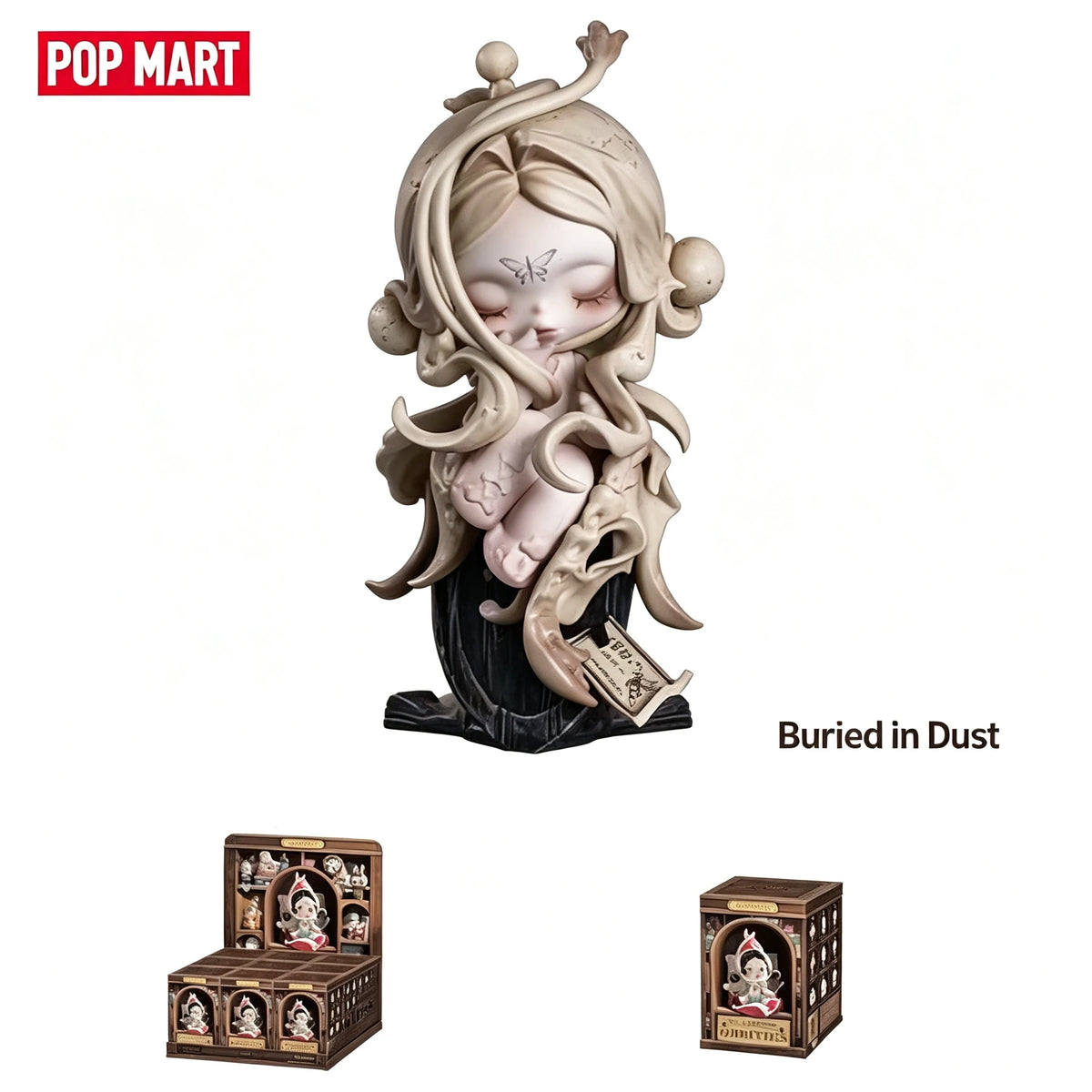 POP MART THE ATTIC OF ODDITIES Series Mystery Box Genuine Blind Box Guess Toys Bag Ornament Figurines Home Decor Desktop Doll