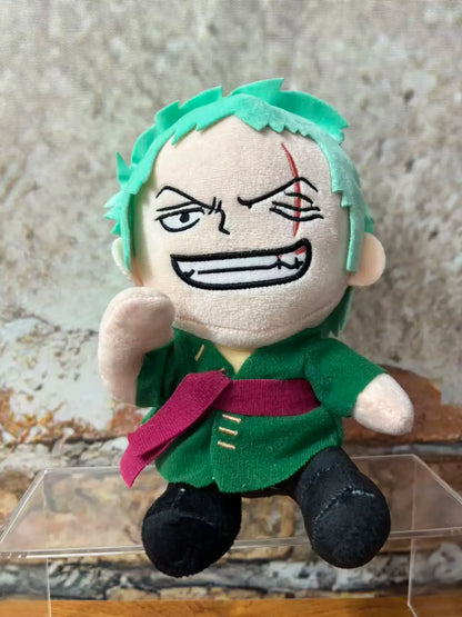 2026 HoT One Piece Anime Figure Zoro Luffy Chopper Plush Toys Cute Cartoon Plushie Stuffed Dolls Pendant Kids Xmas Gifts