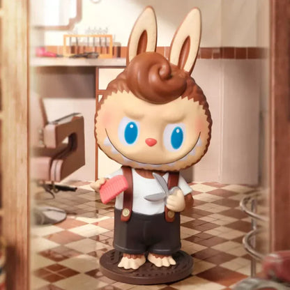 POPMART LABUBU THE MONSTERS HAIR SALON Series Blind Box Anime Action Figure Guess Bag Ornament Figurines Desktop Dolls Model