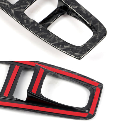 Car Accessories For Toyota GR86 / Subaru BRZ 2022 2023 ABS Carbon Fiber Style Interior Window Switch Panel Cover Trim 2pcs