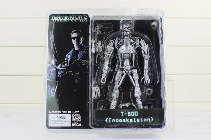NECA The Terminator T-800 T-1000 Endoskeleton PVC Action Figure Collectible Model Toy