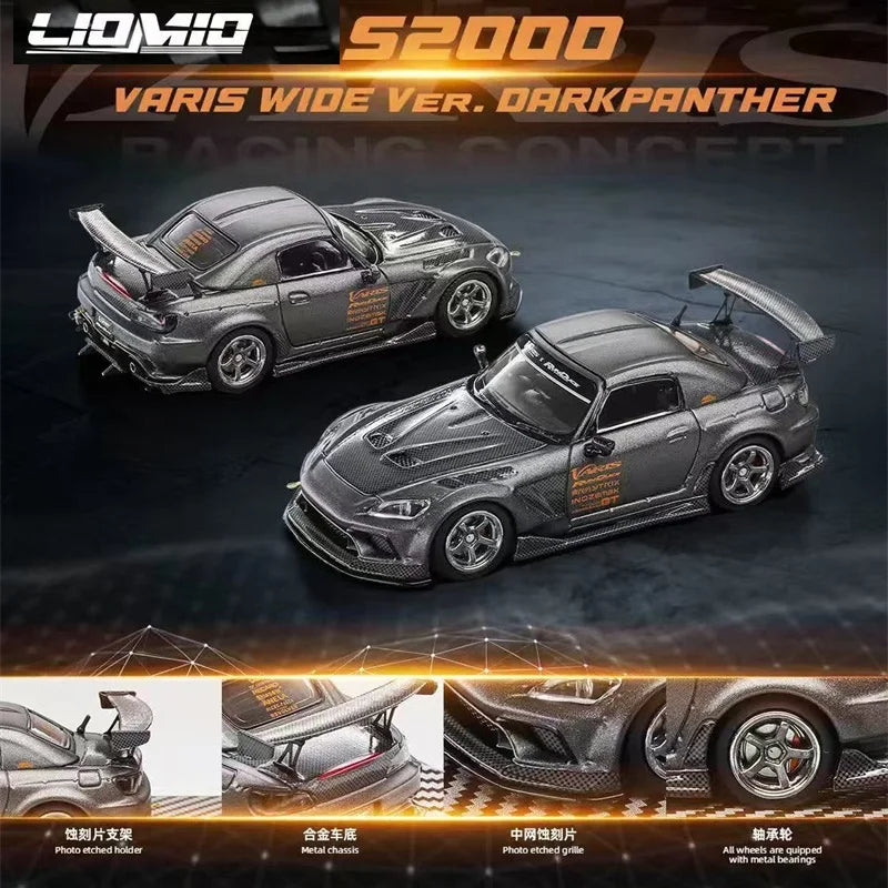 Liomio 1:64 S2000 Varis Wide Ver Diecast Model Car