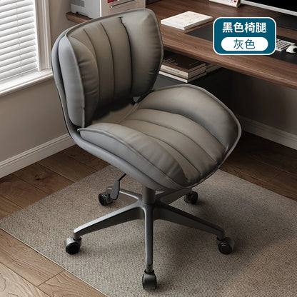 Lumbar Cushion Design Office Chair Luxairy Designer Relaxing Rolling Office Chair Stool Swivel Sillas De Oficina Home Furniture