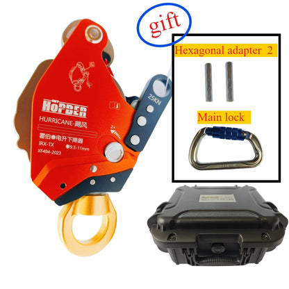 Awah Z3 same style HB lifting/lowering device Electric Ascender Lift Retarder Load 350kg，for Installed Conditioner Aerial Work