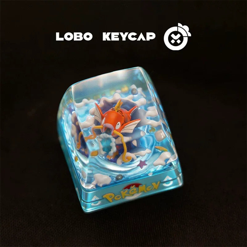 Pokemon Drip Glue Keycap Resin Keycap For Mechanical Keyboard Artisan Customized Keyboard Accessory