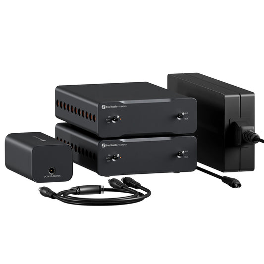 Fosi Audio V3 Mono 240W Sound Amplifier TPA3255 PFFB Technology Mini Audio Amp For Subwoofer Speaker