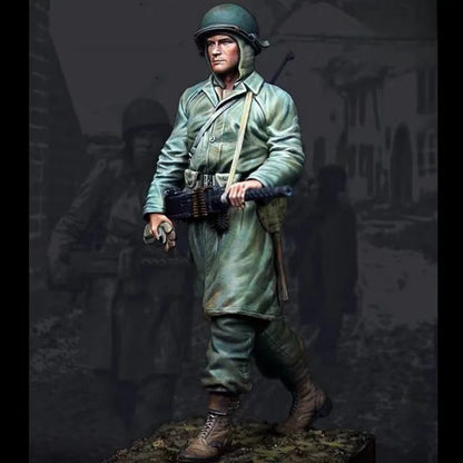 1/16 scale doll resin model kit - military theme - unassembled and uncolored, 627R
