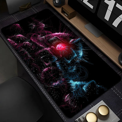 Mouse Pad Mechanical Warrior G-gundam Z-zaku II 90x40cm Notebook Games MousePad Keyboard Pad Mousepad Mouse Mat Gaming Desk Mat