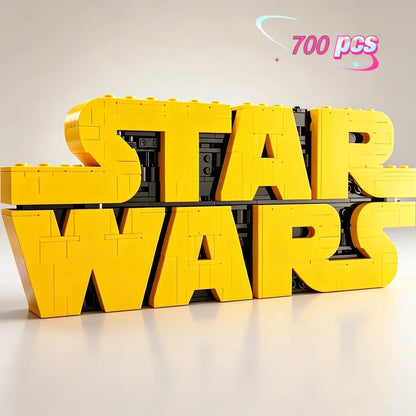 Cheaper 700pcs Creative DIY Cosmic Battle Mark Assembly Building Blocks Bricks Gift for Friends Adult