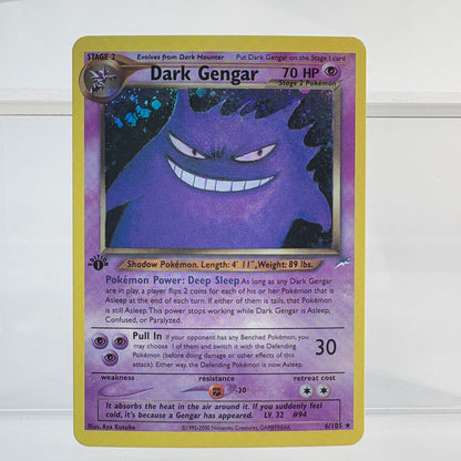 PKM Foil Proxy Card GENGAR&MIMIKYU GX DARK GENGAR Hobbies Game Collection Battle The best gift PTCG Card