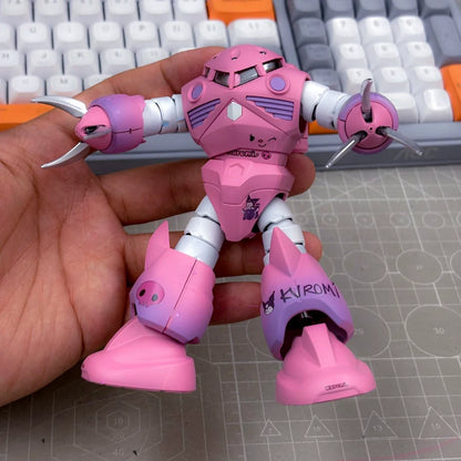 HG 1/144 Gundam MSM-07 Z'Gok 019 Black King Kong Char's Production Type Painted Assemble Model Kit Collectible Toy For Hobbyists