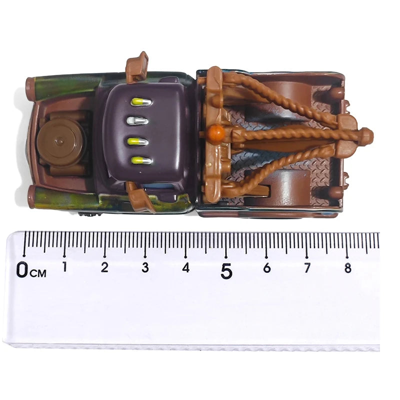 Cartoon Pixar Cars Mater 1/55 Metal Die Casting Model Car Alloy Material Anime Figure Collectibles Racing Toys Birthday Gifts