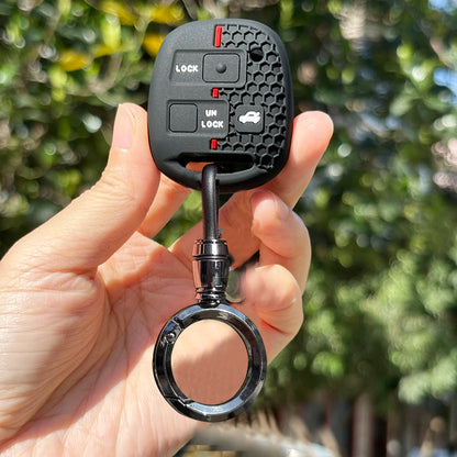 Keychain Fob Case For Toyota Avensis T25 Yaris Previa Camry 30 Corolla 9 Land Cruiser For Lexus RX300 Is200 Tlc100 Cover Caps