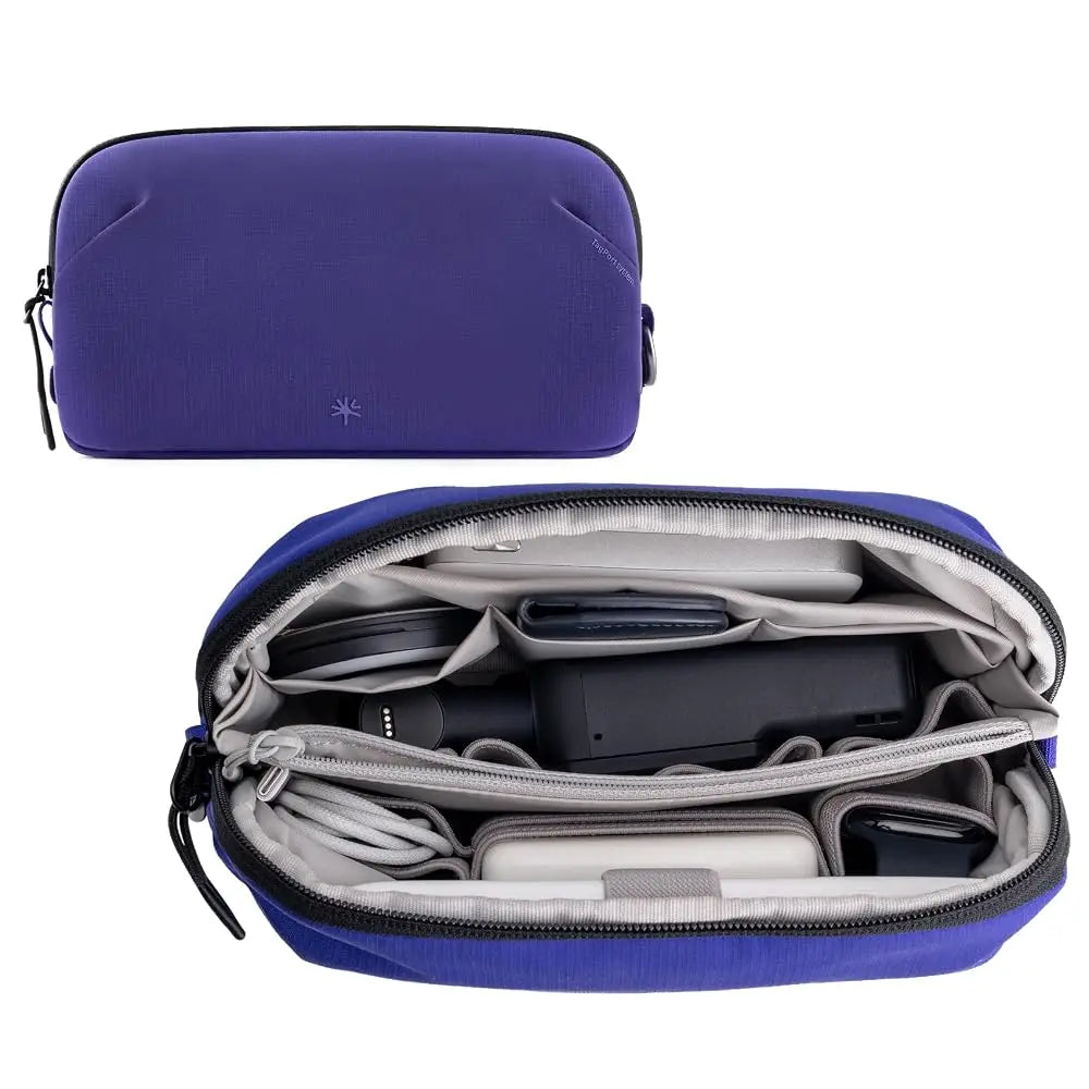 PGYTECH Tech Pouch Organizer Bag Waterproof Small Electronics Tech Organizer Pouch For Cables, Phone Batteries