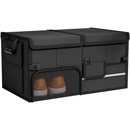 Automotive Boot Storage Container Durable Organizer for Vehicle Trunk