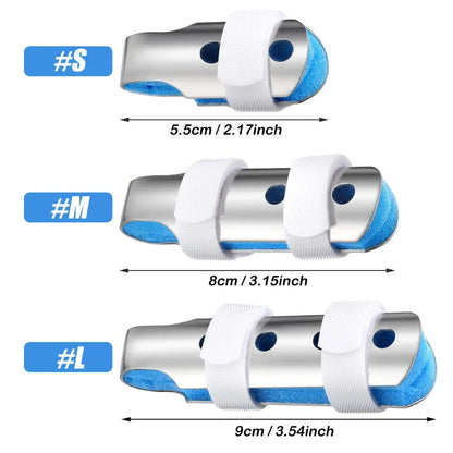 1Pc Finger Splint, Finger Support Brace Stabilizer for Broken Fingers Straightening Arthritis Knuckle Immobilization