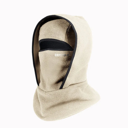 Windproof Cold-Proof Outdoor Mask, Winter 2-in-1 Hat & Neck Warmer,Ski Cycling Sports Balaclava,Soft Warm Breathable,for