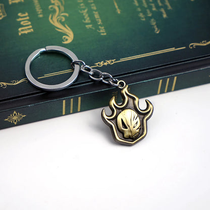 Bleach Mini Sword Model Keychain Zangetsu Zanpakutou Hitsugaya Toushirou Katana Keychains Accessories llaveros
