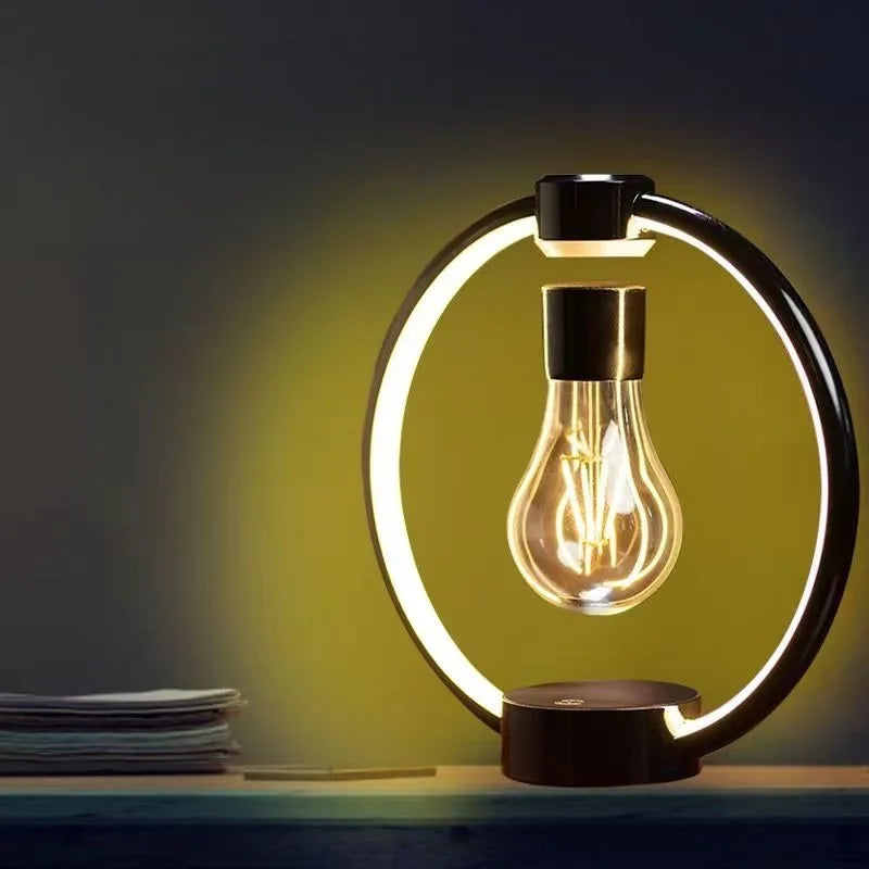 New Levitating Lamp Creativity Floating LED Bulb Home Office Desk Decoration Birthday Gift for friends Table Novelty Night Light