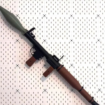 130CM 3D Printed RPG Model Soviet Rocket Launcher Ornament Military Fan Collection Wall Hanging Decoration Gift