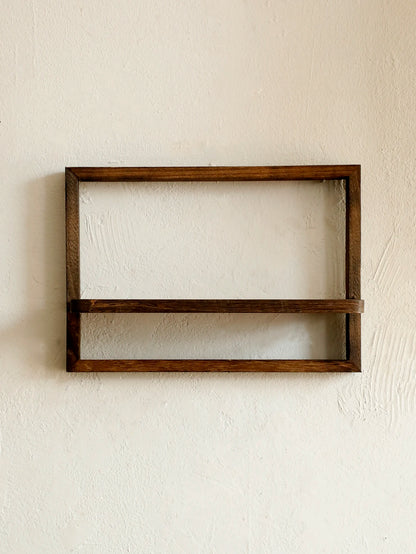 Rustic Wood Floating Shelves for Wall Decorative Wall Mounted Storage Display Shelf Plants Small Items Wooden Hanging Shelves