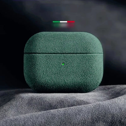 Italian Suede Leather Case For AirPods Pro 3 For AirPods Pro 2 AirPods 5 4 3 Case Luxury Artificial Leather All Inclusive Case