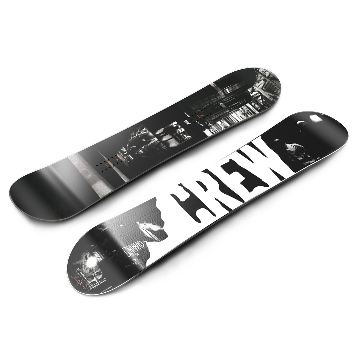 XCMAN Men's Beginner-Friendly Snowboard All-Mountain,True Twin Shape,Camber/Rocker, Flex-6