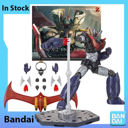 Bandai 100% Genuine Mazinger Z Infinity Model Kit HG 1/144 Mazinger Z Anime Action Figure Collection Assembly Model Toys Gifts