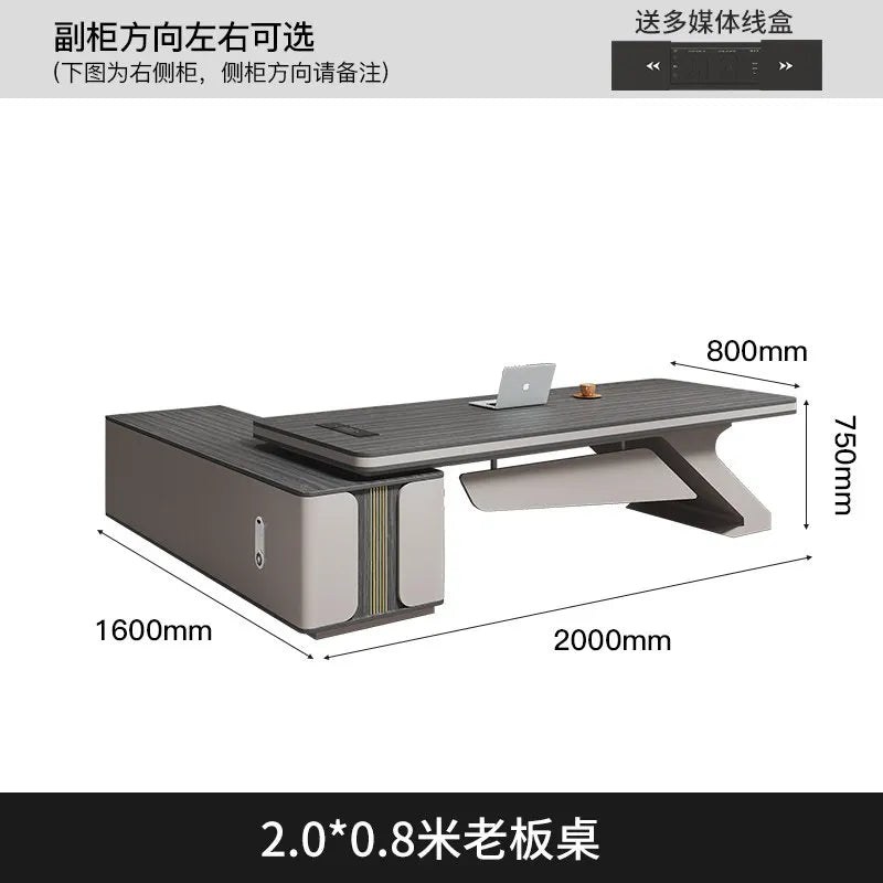 Stand Corner Executive Desk Storage Corner Adjustable Study Executive Desk Portable Computer Mesa Escriotorio Office Furniture