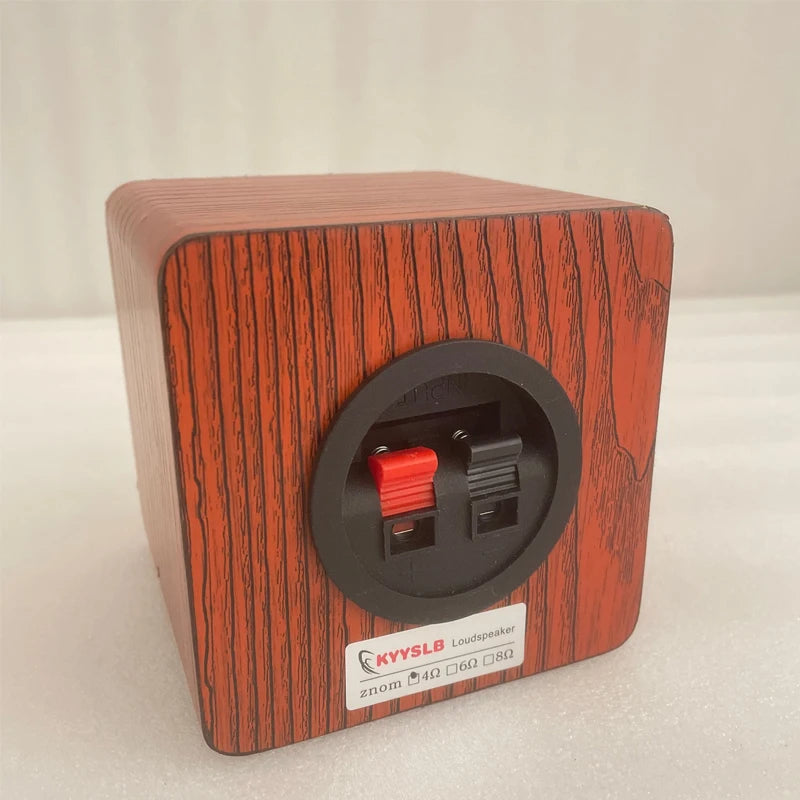 KYYSLB 30W 3 Inch Passive Bookshelf Speaker Full Range Home Theater System Sound Amplifier Wooden Computer Audio LoudSpeaker