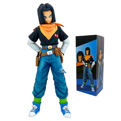 26CM Dragon Ball Z Android 18 Anime Figure Action Figures Pvc Model Statue Collection Decoration Toys Ornaments Christmas Gift