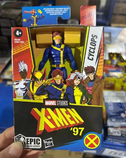 Original Hasbro MARVEL LEGENDS Cyclops Anime Figure Model Gift Toy Collection