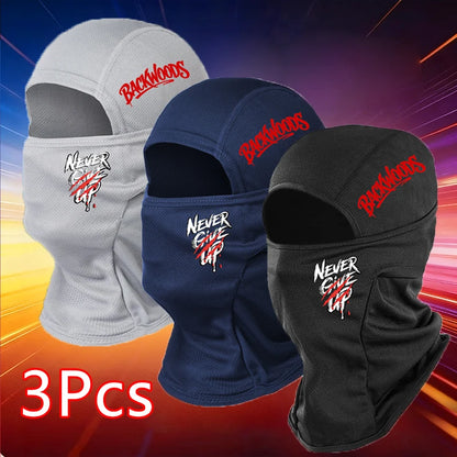 Balaclava Cool Full Face Hip Hop Street Style Printed Cycling Mask Windproof Sun Protection