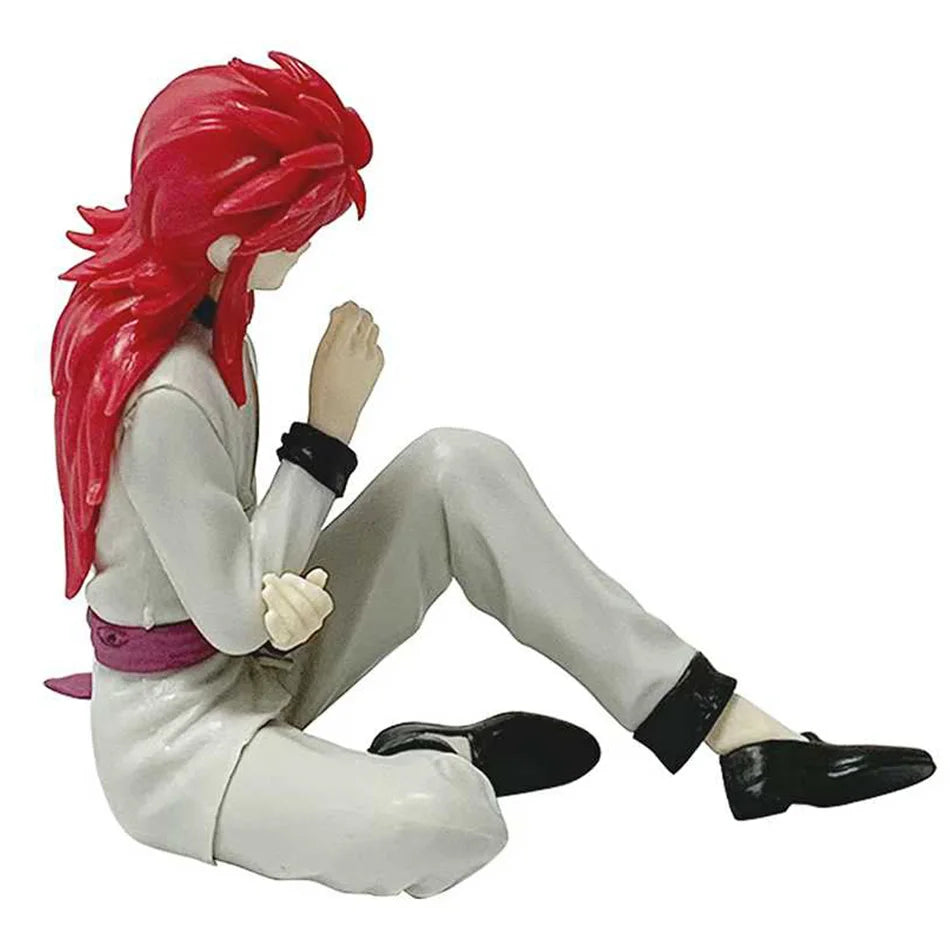9cm YuYu Hakusho Urameshi Yuusuke Kurama Sitting posture Anime Figure Toys PVC Model Collector Doll Birthday Gift