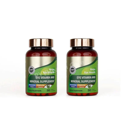 Lutein Eye Vitamins Capsules with Zeaxanthin Zinc Daily Eye Nutrition Supplement Eye Health Support for Adults 90 Count Bottle