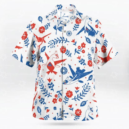 2026 SUMMER Aloha Latias Latios Hawaiian Shirt graphic T-shirt Spring Sports Men's Camp Shirt Kid's Clothing Tee Y2k Woman