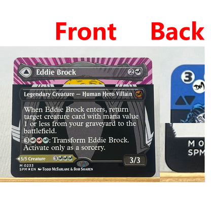 SPM SPE SLD TDM HOLO16-001 Tcg Proxy Cards Ugin, Eye of The Storms Mox Jasper Elspeth, Storm Slayer Mox Jasper Home Play