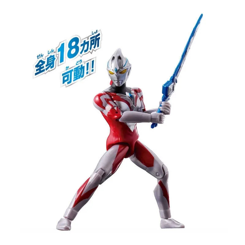 Bandai Genuine UAF Ultraman Arc Solis Armor Luna Armor Anime Figure Action Toys Boys Girls Kids Christmas Gift Collectible Model