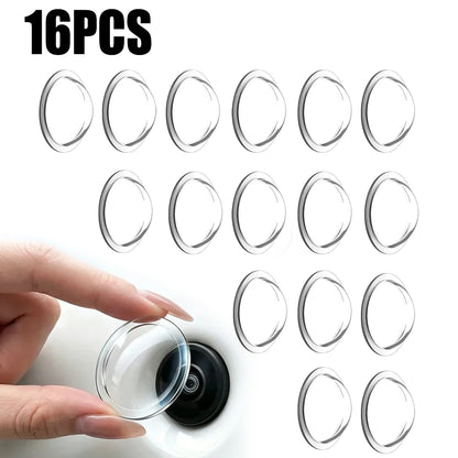 2-20pc Car Camera Lens Protector Cover Universal  Clear Anti-Scratch Lens Guard  Rear View Backup Camera Covers 360° Camera Prot