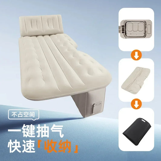 Durable Sleeping in The Back of The Car Automatic Travel Mattress Car Air Mattress Bed Sleeping Portable Car Inflatable Bed