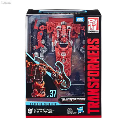 Newly-made，Hasbro Transformers Toy SS Studio Series SS37 SS-37 CONSTRUCTICON RAMPAGE Voyager V-Class Anime Figure Toy