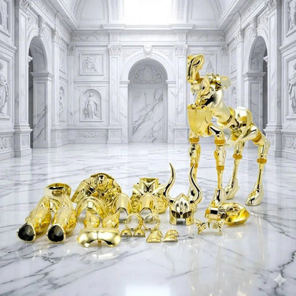 9-Hour ShippingCSModel Saint Seiya Cloth Myth ClothEX Leo/Milo/PISCES/Libra/Taurus/Sagittarius Totem Knights of the ZodiacObject