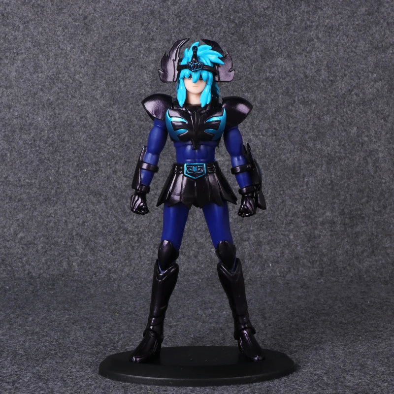 19cm Anime Dark Saint Seiya Figure Phoenix Ikki Hyoga Seiya Shiryu Action Figures Toy PVC Box Figure Collection Decoration