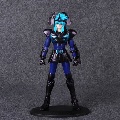 19cm Anime Dark Saint Seiya Figure Phoenix Ikki Hyoga Seiya Shiryu Action Figures Toy PVC Box Figure Collection Decoration