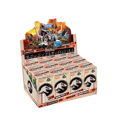 BLOKEES Jurassic World Jurassic Park Dinosaurs TERRAVENTURE Blind Box Toys Assembled Model Action Figure Collect Toys