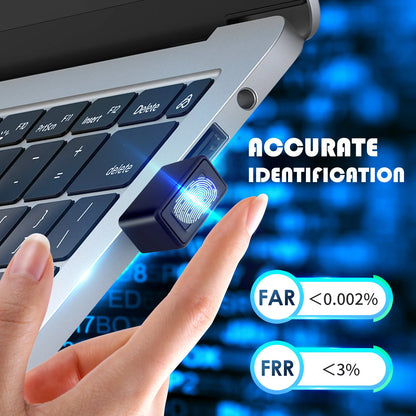 Hello Windows 10 Mini Biometric Fingerprint Login Lock Biometric Scanner USB Metal Fingerprint Reader Module For PC Laptop